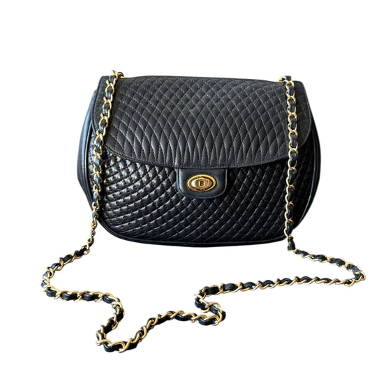 BALLY Vintage Crossbodytasche Schwarz