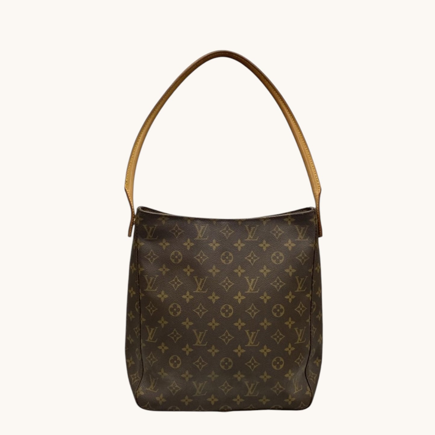 Louis Vuitton Looping Bag GM Monogram Shoulder and Handbag
