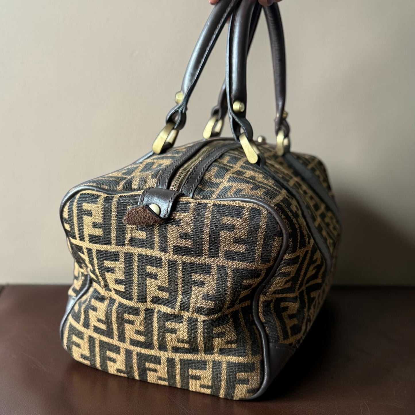 FENDI Boston Bag 35 Travel Bag Weekender