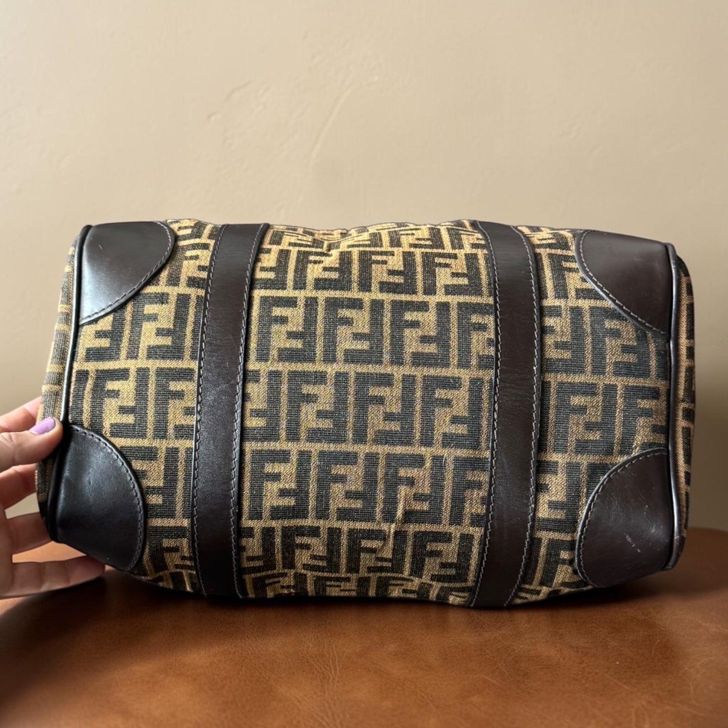 FENDI Boston Bag 35 Travel Bag Weekender