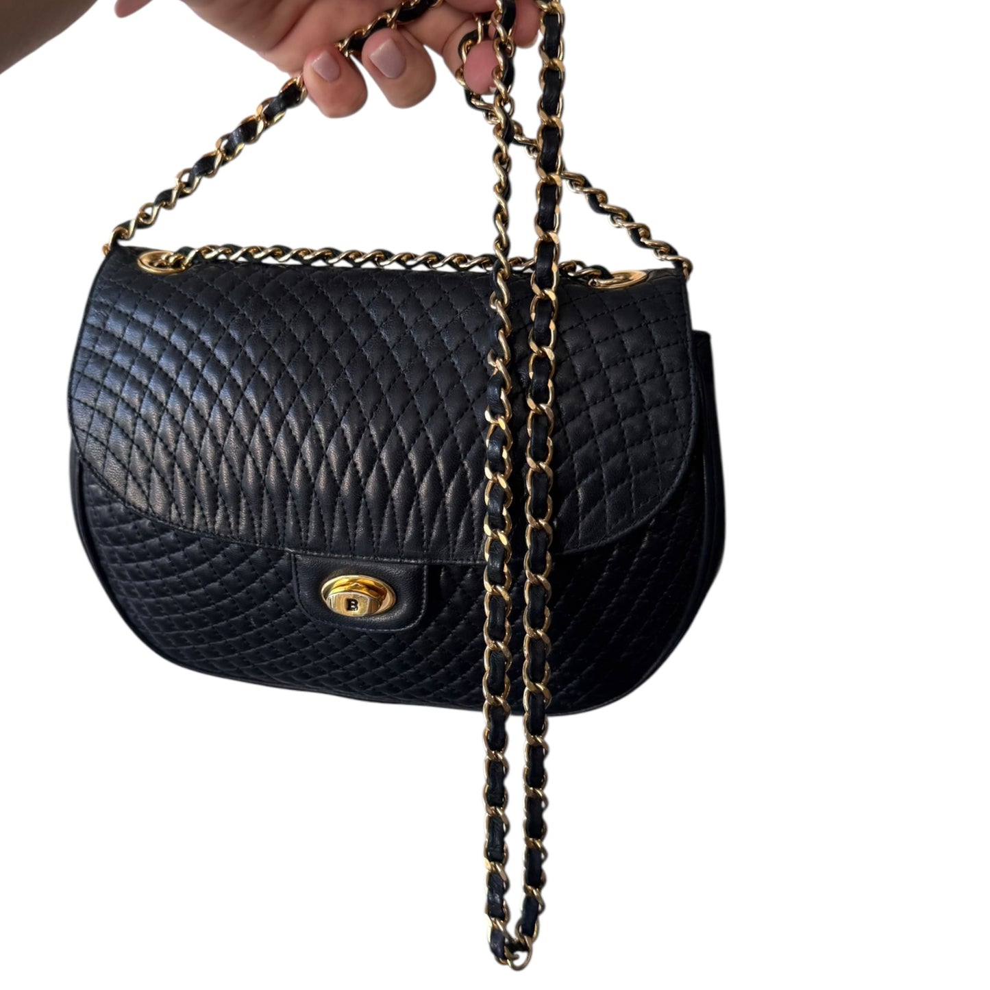 BALLY Vintage Crossbodytasche Schwarz