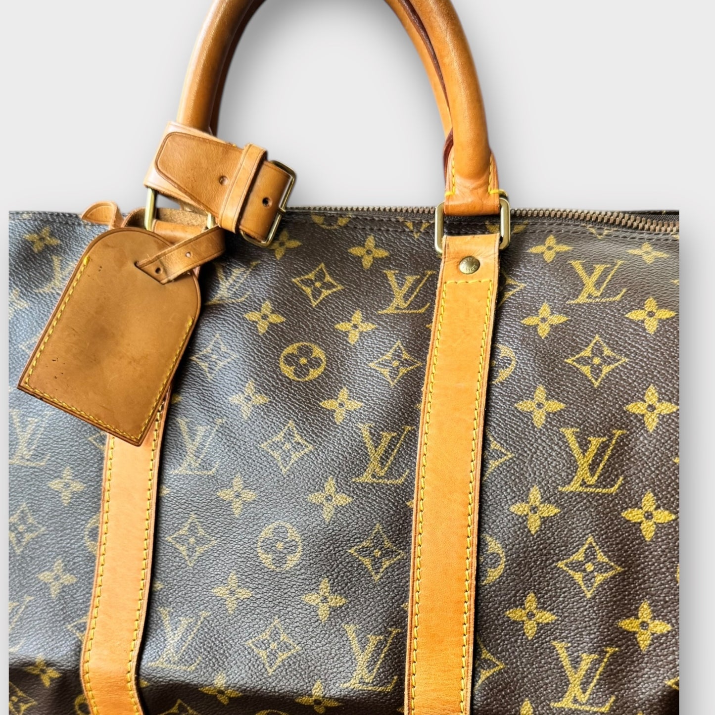 Louis Vuitton Keepall 50 Monogram travel bag