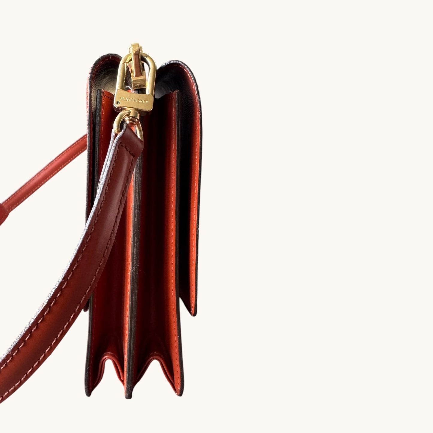 LOUIS VUITTON Grenelle Epi Brown Crossbody/Shoulder Bag