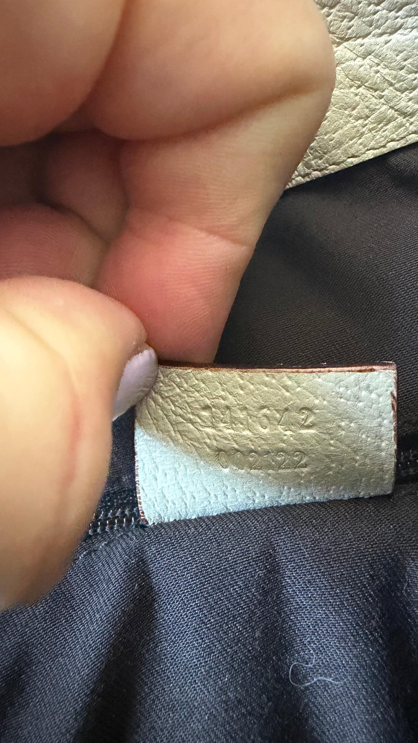 GUCCI GG Backpack Beige Off-white