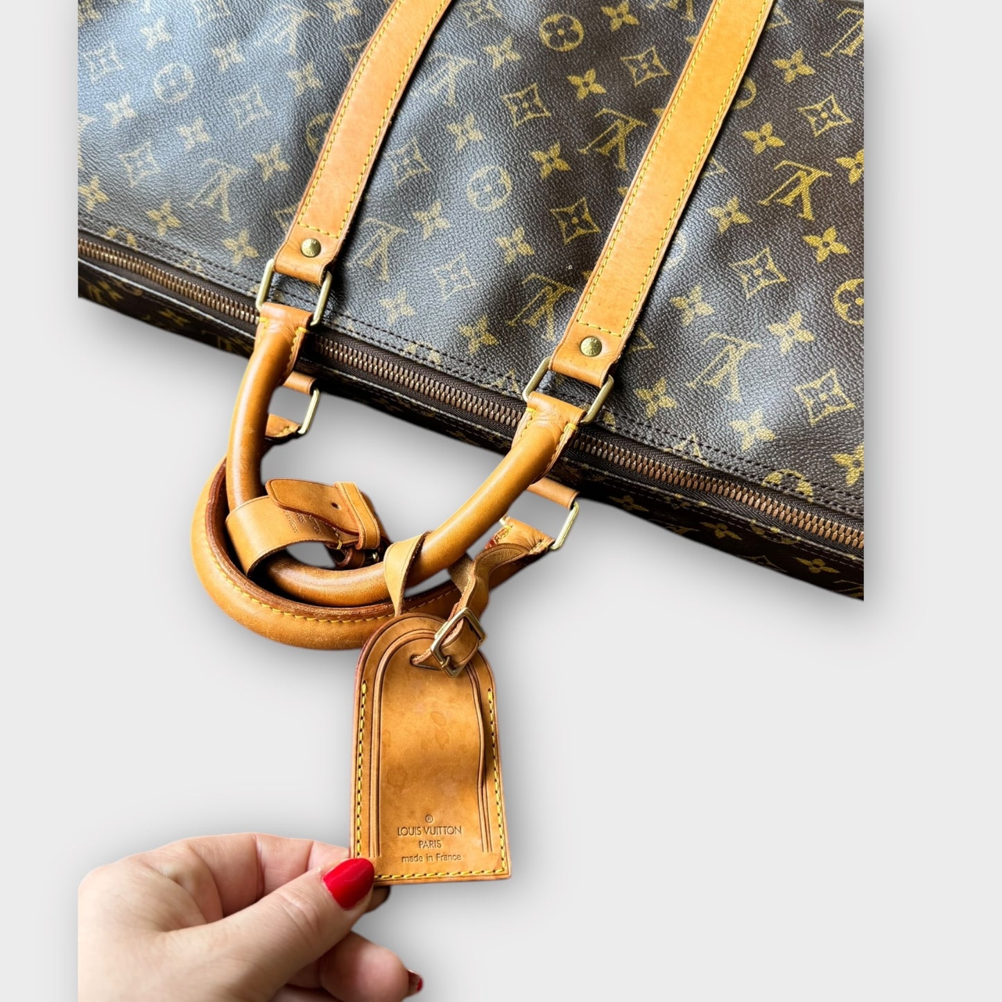 Louis Vuitton Keepall 50 Monogram travel bag