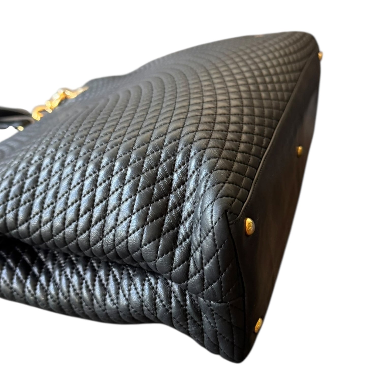 BALLY Vintage Shopper/Handtasche Schwarz, aus Leder