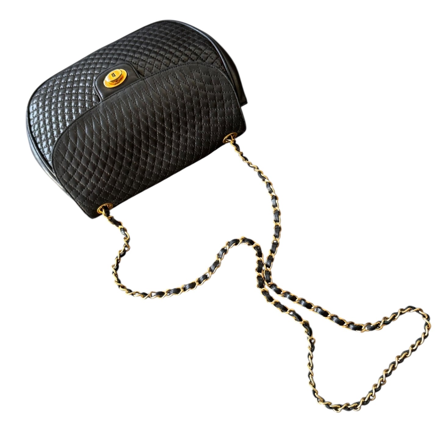 BALLY Vintage Crossbodytasche Schwarz