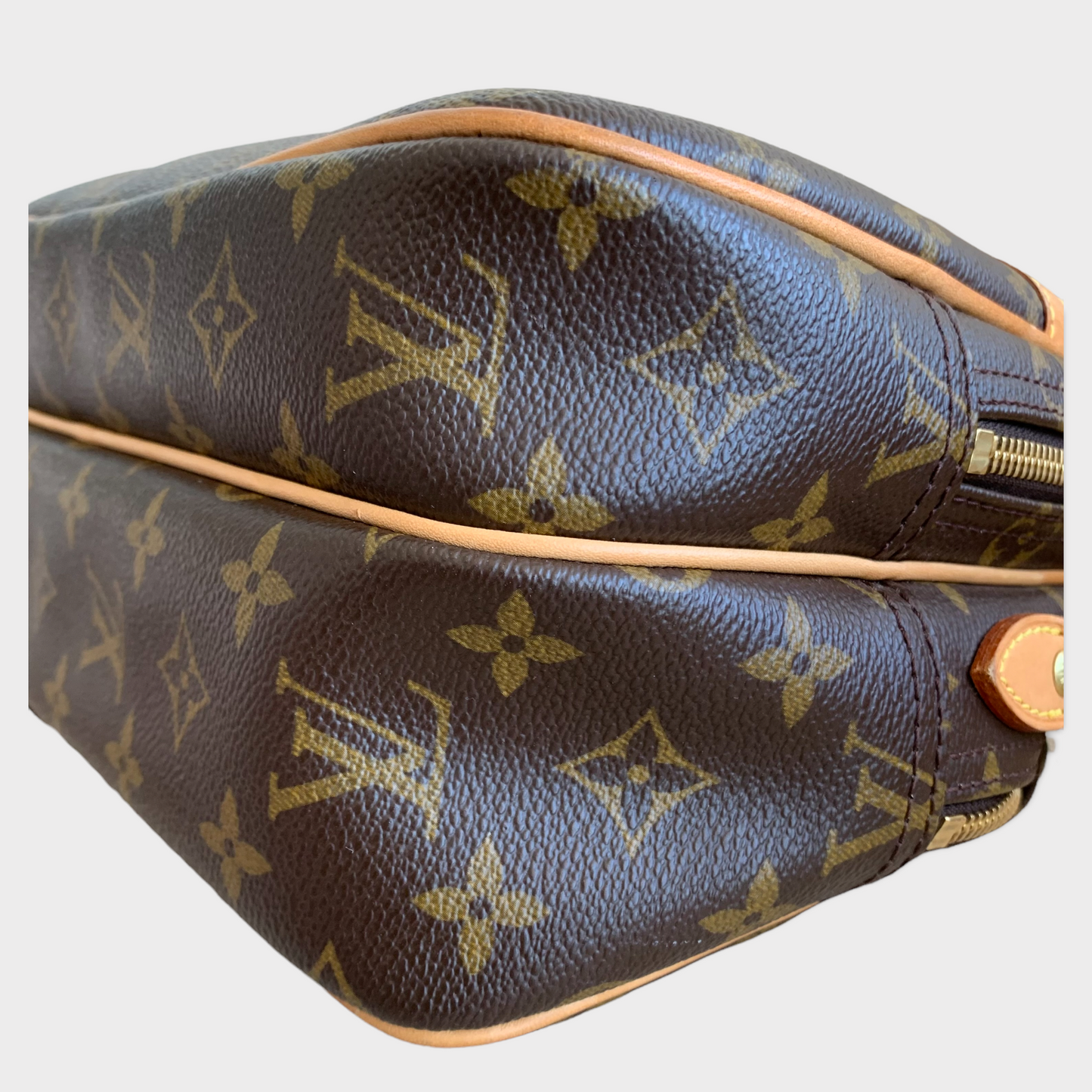 LOUIS VUITTON PM Reporter Tasche Monogram Vachetta Leder