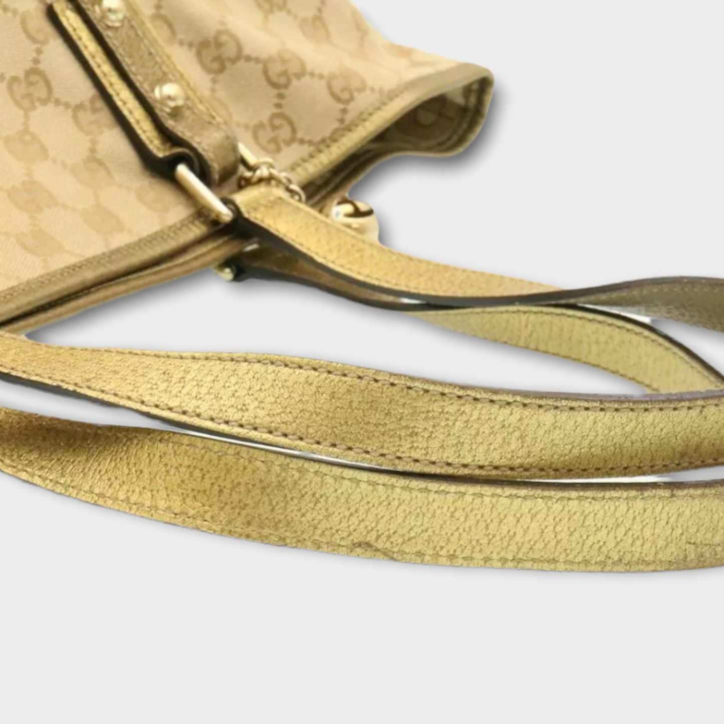 GUCCI Shopper/Shoulder Bag GOLD Sherry Line