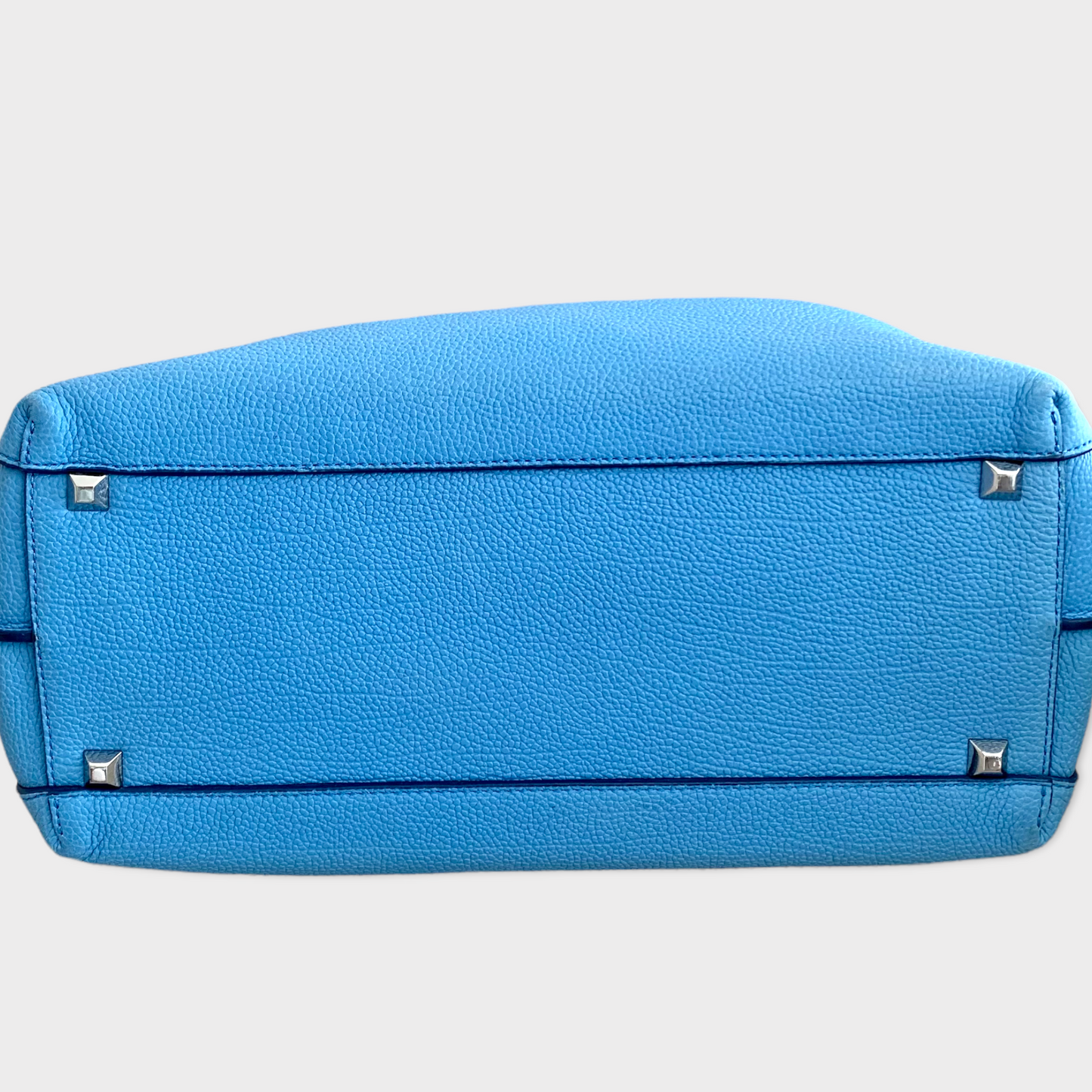 MCM model Milla leather skyblue