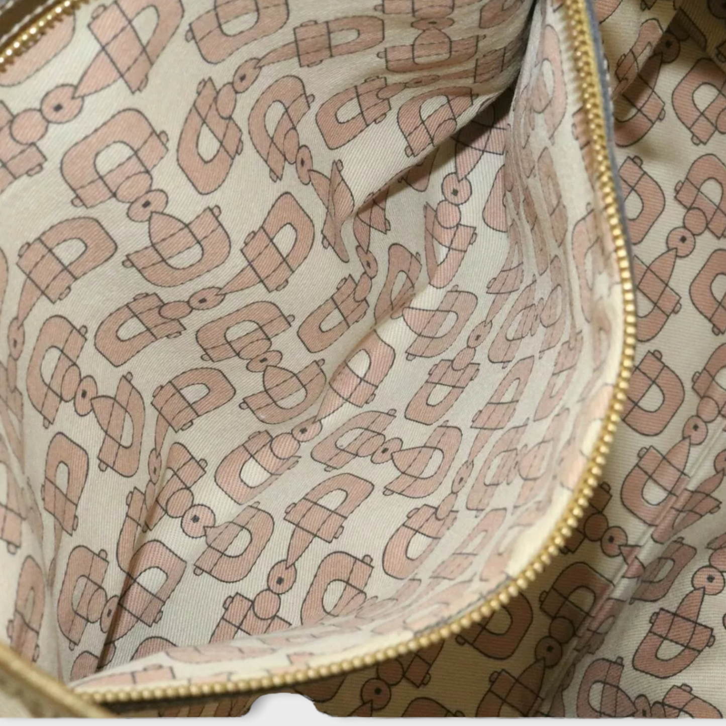 GUCCI shopper/sac à bandoulière GOLD Sherry Line