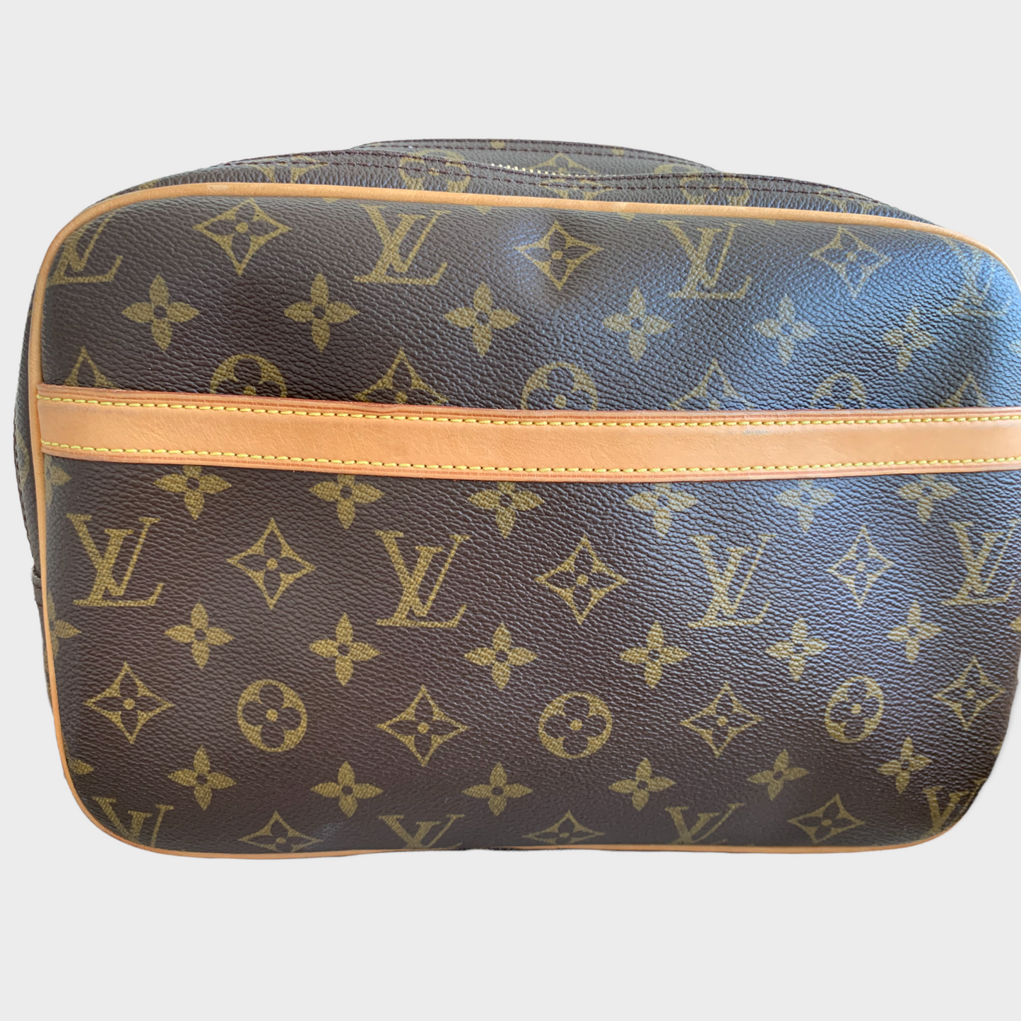 LOUIS VUITTON PM Reporter Bag Monogram Vachetta Leather