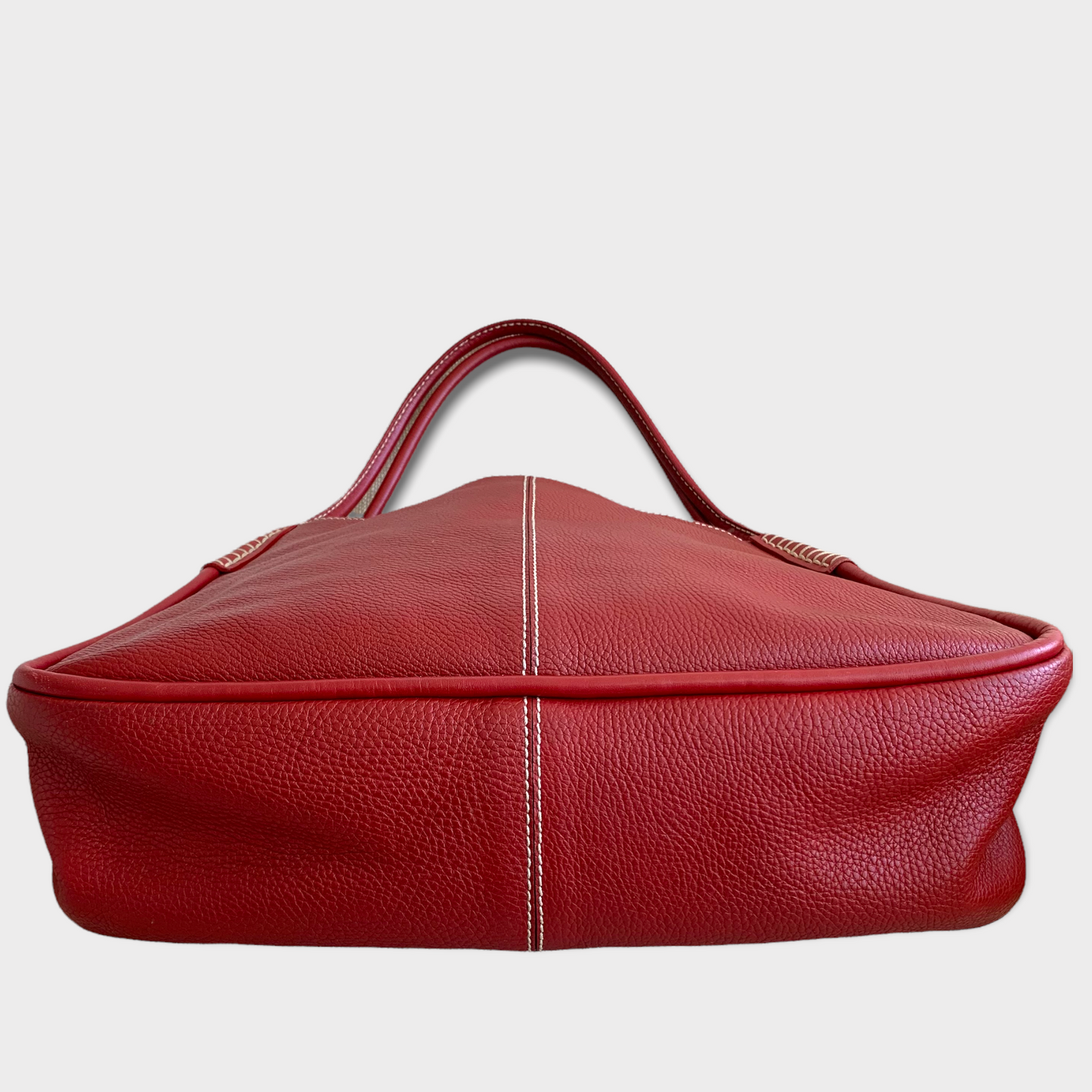 Sac à main/épaule TODS rouge en cuir