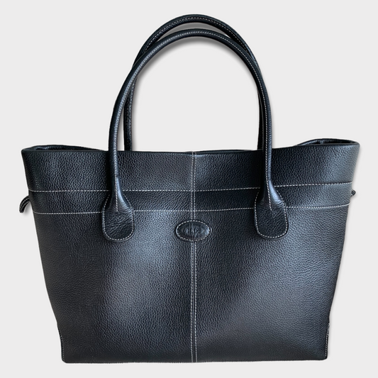 Sac cabas Tod's cuir noir